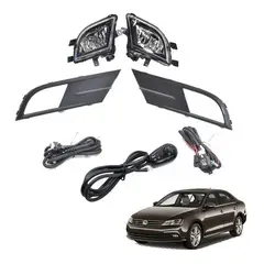 GENERICO - FAROS NEBLINEROS VOLKSWAGEN JETTA 2015 2016 2017 2018.