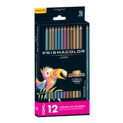 PRISMACOLOR - Colores Metálicos Junior X12