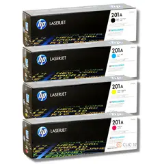 HP - Kit Toner HP 201A Cyan Magenta Amarillo Negro - Pack
