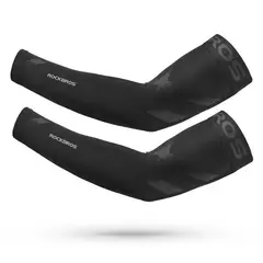 ROCKBROS - Mangas Deportivas con Protección UV XT056 Talla L - Negro