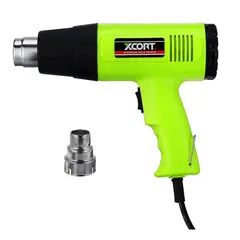XCORT - Pistola de Calor Aire Caliente XQB06-2000 2000W 600°C DoblaTubos