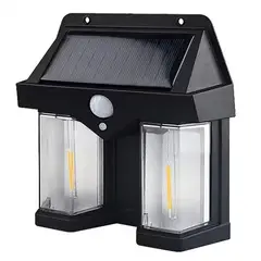 SEISA - Lampara Luz Solar Foco - Autoencedido - Con Sensor De Movimiento