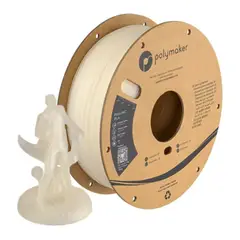 POLYMAKER - Filamento PolyLite PLA Natural 175mm 1Kg