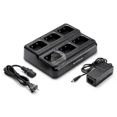 BAOFENG - Cargador Múltiple Radio Uv9r Riel Para 6 Baterias