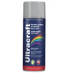Truper - Pintura spray color PLATA ULTRACRAF