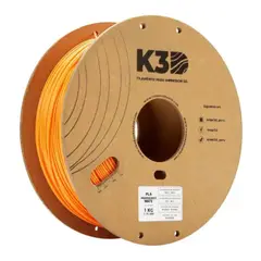KREAR 3D - Filamento K3D PLA Anaranjado Mate 175mm 1Kg