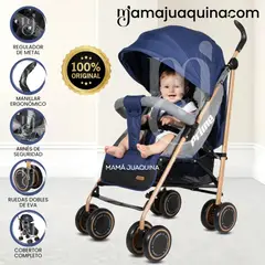 BABY KING - Coche Bastón Deportivo «PRIME PLUS» Edición Limitada Gray