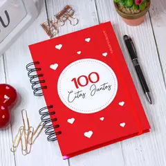 GENERICO - Libro / Album 100 Citas Juntos - Regalo San Valentín