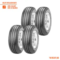 PIRELLI - Pack de 4 Llantas 195/75R16 CHRONO (MO) 107/105R 2154400
