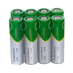 GENERICO - 1 baterias pilas litio recargable li ion cafini 18650