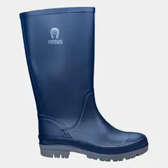 VENUS - Venus Bota de lluvia para mujer Llanera Media Azul