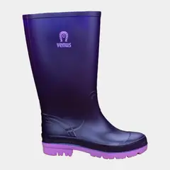 VENUS - Bota de lluvia para mujer Llanera Media Morado