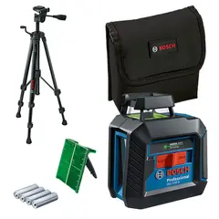 Bosch - Nivel Láser líneas cruz Verde GLL 2-20 G +Tripode BT 150 Bosch