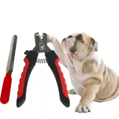 GENERICO - Alicate Tijera con lima corta uñas de las Mascotas S