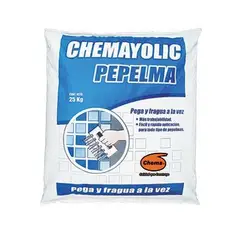 CHEMA - PEGAMENTO BLANCO CHEMAYOLIC PEPELMA P PISCINA 25KG
