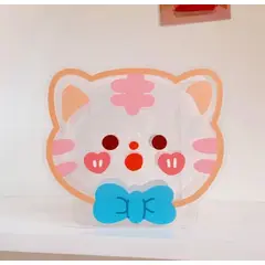 GENERICO - ORGANIZADOR DE ESCRITORIO - PORTA LAPICES ACRILICO GATO