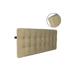 BARAKA HOME - Cabecera Maltes 1.5 plz - Beige Oscuro