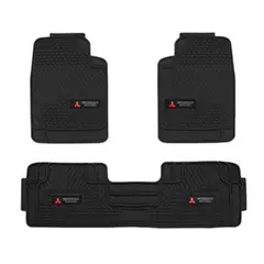GENERICO - Piso jebe protector de alfombra mitsubishi lancer montero