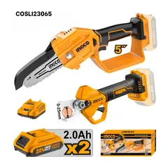INGCO TOOLS - Motosierra Tijera de Poda Incluye cargador y bateria Ingco