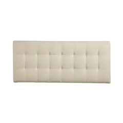 MAVISAC - Cabecera Lily Plaza King Color Marfil - Tela