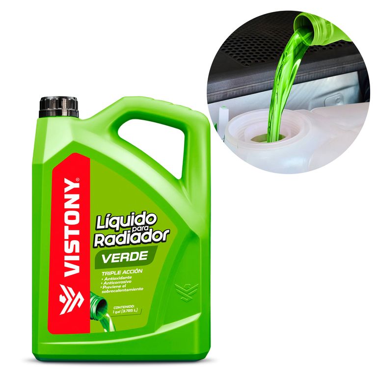 Líquido para Radiador Refrigerante Galón Verde