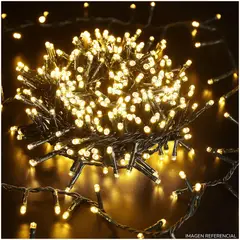 INSPIRA - Tira de 200 Luces LED Navideñas Cálidas-