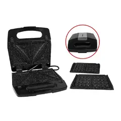 FINEZZA - Sandwichera Waflera FZ-820WS placas intercambiables