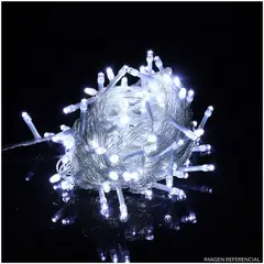 INSPIRA MARKET - Tira de 100 Luces LED Navideñas Luces Blancas