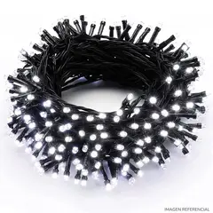 INSPIRA MARKET - Tira de 100 Luces LED Navideñas Luces Blancas
