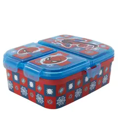 MARVEL - Sadwichera Múltiple XL 4 compartimientos Spiderman N