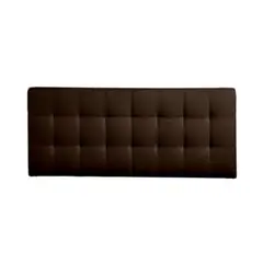 MAVISAC - Cabecera Lily Dos Plazas Color Chocolate - Tela