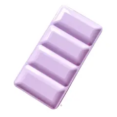 GENERICO - Estuche vacío para acuarelas (metal) - grande + 48 godets - rosa