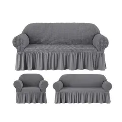 GENERICO - Forro de Mueble Spandex 3-2-1 GRIS CLARO