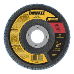 DEWALT - Disco Flap 4 1/2" para Metal Grano 60 DW8308