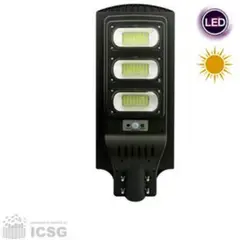 GENERICO - PANEL LUZ SOLAR LED 3 FOCOS EN 1