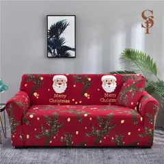 GENERICO - Funda de mueble 3-2-1 con  estampado navidad