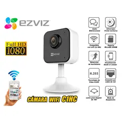 EZVIZ - Cámara Seguridad Inalambrico Wifi Full Hd C1HC Inteligente