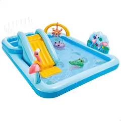 INTEX - Piscina Inflable Centro de Juegos Acuático Jungla