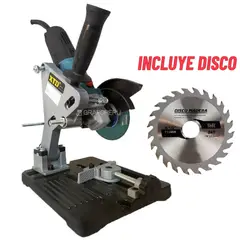 XTD - Soporte Amoladora Base Universal Angular Incluye Disco Madera