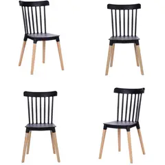 GRUPO CB - Silla Con Respaldo Modelo Nova Set x 4