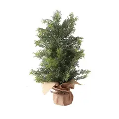 VATYERTY - Árbol de Navidad imitación pino y ciprés de 50cm