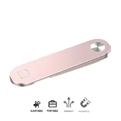 S&T - Soporte Holder de Celular P Laptop Corporativos Aluminio HS610 PINK