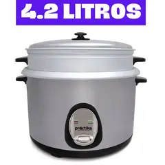 PRACTIKA - Olla Arrocera 42L Plateado 420MCS