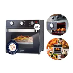 OSTER - Horno con Freidora de Aire TSSTTVMAF1NS 5 funciones 22 litros