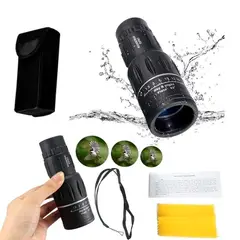 GENERICO - Telescopio monocular 16x52 doble enfoque óptico Zoom Cafini