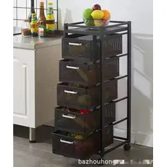 GENERICO - CARRO PARA COCINA FRUTERO VERDULERO 5 CAJONES