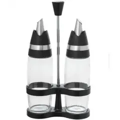 GENERICO - SET DE FRASCO ORGANIZADOR DISPENSADOR DE ACEITE Y VINAGRE