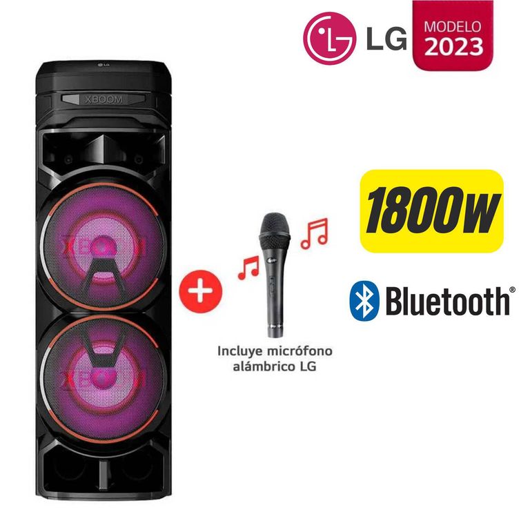 Torre de Sonido LG XBOOM RNC9 Negro