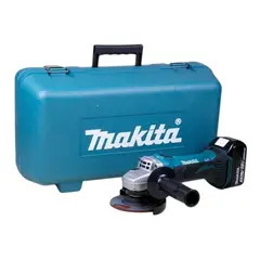 MAKITA - Amoladora Angular 4 1/2'' 18V LXT Inc 2 Bat y Carg DGA452RFE