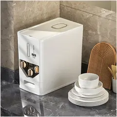 INSPIRA MARKET - Dispensador contenedor de arroz y especias elegante